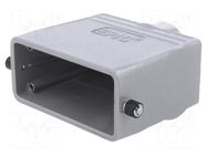 Enclosure for connectors: HDC; size H-B 16; for cable; for latch LAPP