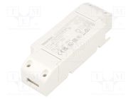 Power supply: switching; LED; 25W; 42÷60VDC; 600mA; 198÷264VAC TRIDONIC