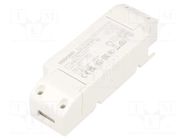 Power supply: switching; LED; 25W; 42÷60VDC; 600mA; 198÷264VAC TRIDONIC