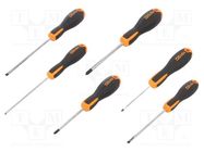 Kit: screwdrivers; Phillips,slot; EVOX; 6pcs. BETA