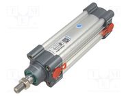 Profile cylinder; Piston diam: 16mm; Piston stroke: 80mm; 1÷10bar PNEUMAT