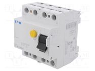 RCD breaker; Inom: 40A; Ires: 30mA; Max surge current: 3kA; Poles: 4 EATON ELECTRIC