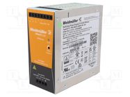 Power supply: switching; for DIN rail; 240W; 24VDC; 10A; OUT: 1 WEIDMÜLLER