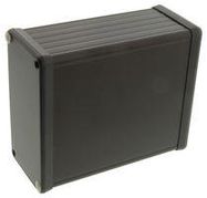 BOX, BLACK, ALUMINIUM END PLATE