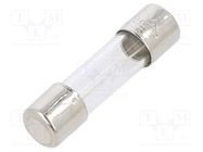 Fuse: fuse; time-lag; 80mA; 250VAC; cylindrical,glass; 5x20mm; 5ST BEL FUSE