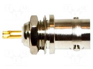 Connector: BNC; female; 50Ω; 30VAC; 60VDC; -65÷165°C MUELLER ELECTRIC