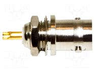Connector: BNC; female; 50Ω; 30VAC; 60VDC; -65÷165°C MUELLER ELECTRIC