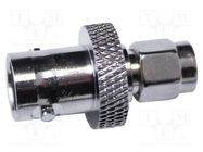 Connector: BNC; -50÷170°C; BNC female,SMA male; 50Ω; female; 30VAC MUELLER ELECTRIC