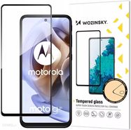 Wozinsky Full Glue Moto G51 Full Screen Tempered Glass with Black Frame, Wozinsky