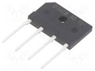 Bridge rectifier: single-phase; Urmax: 800V; If: 4A; Ifsm: 150A SHINDENGEN