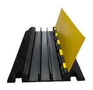CABLE PROTECTOR, 3-CH, 3FT, BLACK/YELLOW