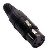 XLR CONNECTOR, JACK, 3POS, CABLE