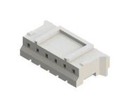 CONNECTOR HOUSING, RCPT, 6POS, 2MM