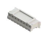 CONNECTOR HOUSING, RCPT, 8POS, 2MM