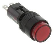 PANEL MOUNT INDICATOR, LED, 12MM, RED, 24V