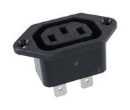 CONNECTOR, POWER ENTRY, FEMALE, 15A