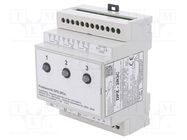 Level monitoring relay; conductive fluid level; 230VAC 