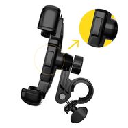 Wozinsky strong phone holder for bicycle, motorcycle, scooter handlebars, black (WBHBK6), Wozinsky