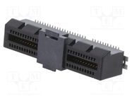 Connector: for cards; straight; SMT; on PCBs; PIN: 64; 1mm AMPHENOL COMMUNICATIONS SOLUTIONS