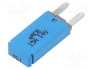 Fuse: fuse; 15A; 14VDC; automotive; 12.45mm; Mini OPTIFUSE