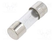 Fuse: fuse; quick blow; 800mA; 250VAC; glass; 5x15mm OPTIFUSE