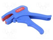 Stripping tool; 18AWG÷10AWG; 0.75÷4mm2; Wire: flat; 170mm WEICON