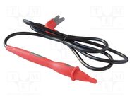 Probe: for resistance measurement; black-red KPS