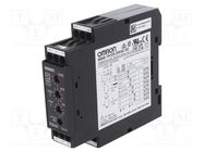 Temperature monitoring relay; temperature; 24VAC; 24VDC; SPDT OMRON