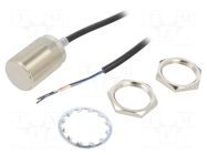 Sensor: inductive; OUT: NPN / NO; 0÷15mm; 12÷24VDC; M30; 2m; IP67 OMRON