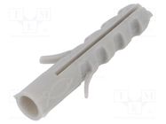 Plastic anchor; without screw; 4x20; S; 200pcs; 4mm FISCHER