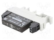 Relay: solid state; Ucntrl: 6÷30VDC; 4A; 12÷275VAC; GNR Mini; IP00 CROUZET