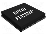 IC: interface; I2C,JTAG,MPSSE,SPI,USB C; Hi-Speed; 3÷3.6VDC FTDI