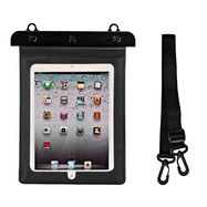 Waterproof PVC tablet case - black, Hurtel