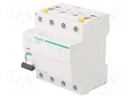 RCD breaker; Inom: 63A; Ires: 300mA; Poles: 4; 400VAC; IP20; 1÷25mm2 SCHNEIDER ELECTRIC