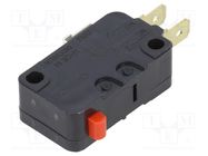 Microswitch SNAP ACTION; 16A/250VAC; without lever; SPDT; Pos: 2 OMRON Electronic Components