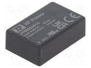 Converter: DC/DC; 3W; Uin: 9÷36V; Uout: 15VDC; Uout2: -15VDC; DIP24 XP POWER