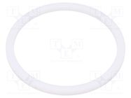 Gasket; PTFE; Thk: 3mm; Øint: 59.3mm; Øout: 69mm; PG48; white LAPP