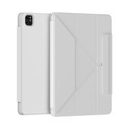 Baseus Safattach Y-type case for iPad Pro 12.9" 2018/2020/2021 cover with stand white (ARCX010102), Baseus