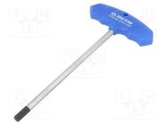 Wrench; inch,hex key; HEX 5/16"; Overall len: 240mm; tool steel 