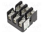 Fuse holder; cylindrical fuses; for DIN rail mounting; 60A; 300V LITTELFUSE