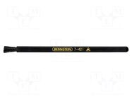 Brush; ESD; L: 150mm; Ø: 6mm; electrically conductive material BERNSTEIN