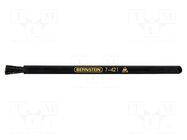 Brush; ESD; L: 150mm; Ø: 6mm; electrically conductive material BERNSTEIN