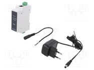 Converter; RS485/ETHERNET; 5÷36VDC; for DIN rail mounting; PD9 LUMEL