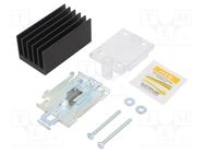 Heatsink: extruded; L: 45mm; W: 85mm; H: 49mm CARLO GAVAZZI