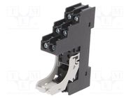 Socket; 8A; 250VAC; for DIN rail mounting; -40÷70°C; max.250VDC IDEC