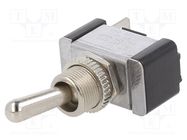 Switch: toggle; Pos: 2; SPST; ON-OFF; 21A/14VDC; TA/TA2; 0÷65°C; 50mΩ SWITCH COMPONENTS