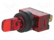 Switch: toggle; Pos: 2; SPST; ON-OFF; 20A/12VDC; TE/TE6; -25÷85°C SWITCH COMPONENTS