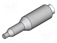 Tip; special; 1.7mm; for  soldering iron,for soldering station JBC TOOLS