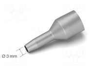Nozzle: hot air; for hot air station; 3mm JBC TOOLS