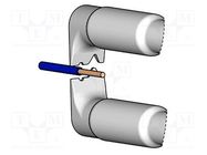 Tip; for thermal stripping of wires; 2pcs; 26AWG; 0.4mm JBC TOOLS